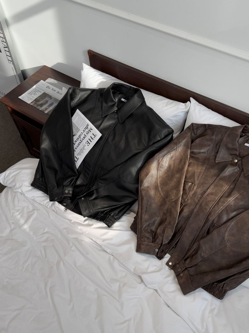 Outlaw Two-Way Leather Jacket (2 Colors)