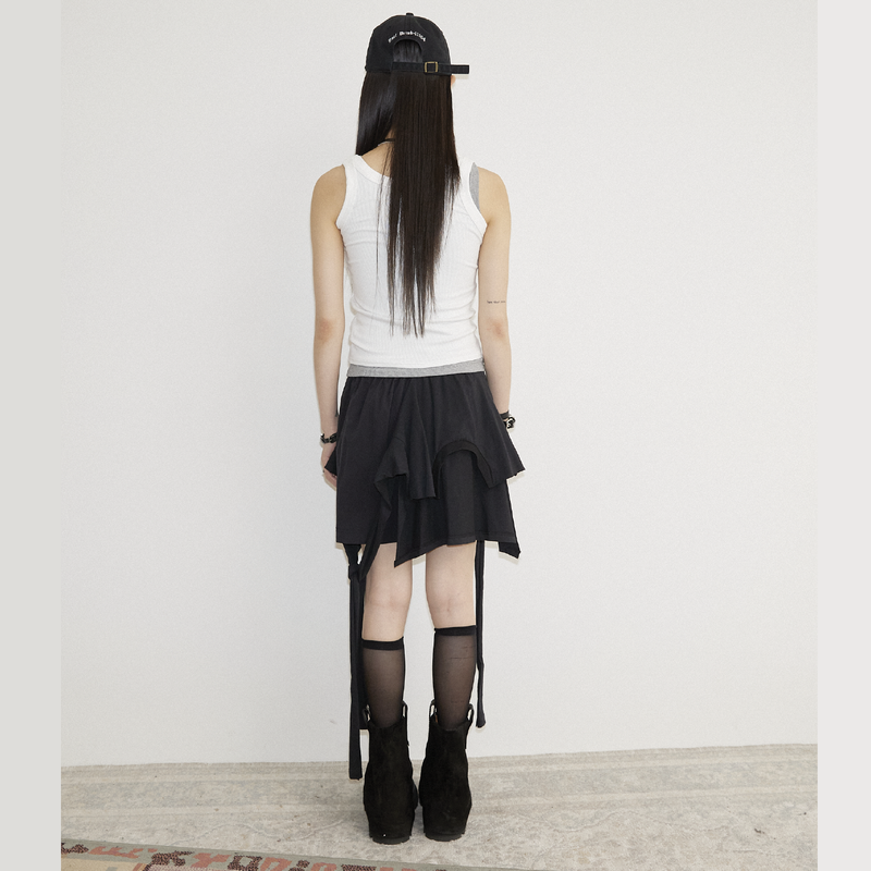  LAYERED TEE SKIRT