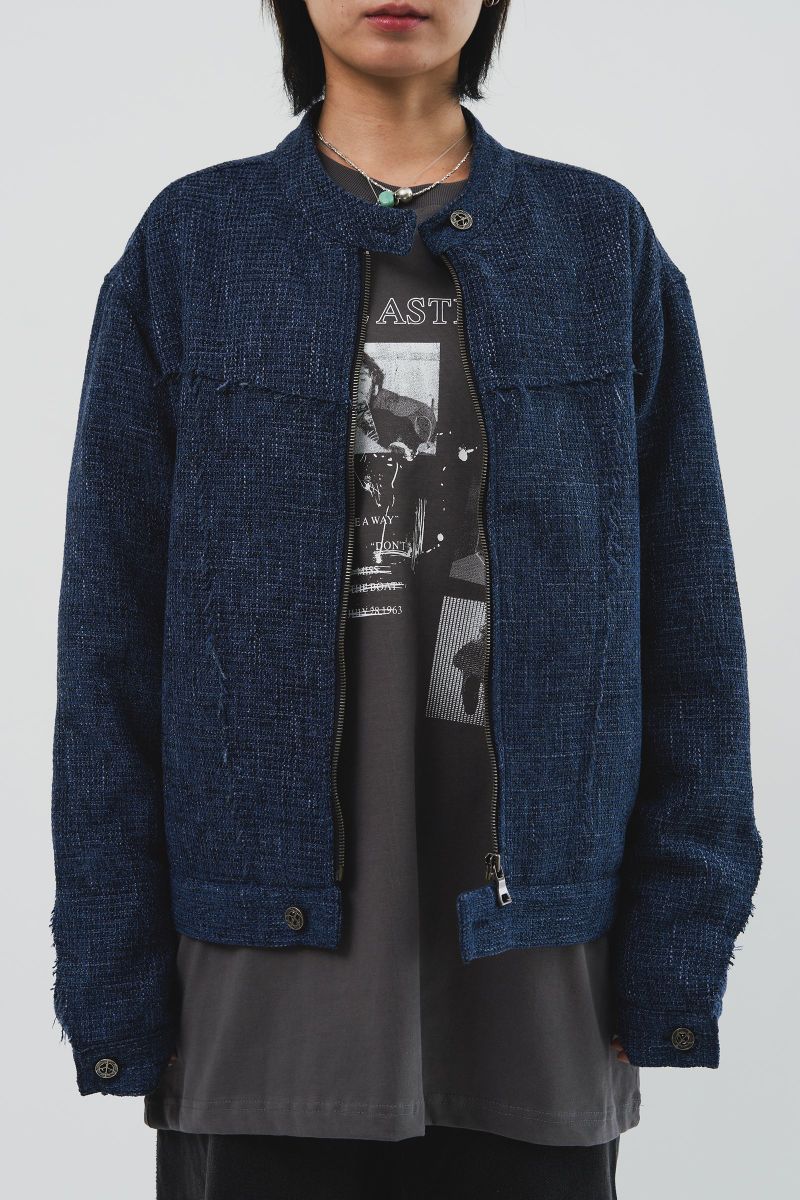 Shawn Tweed Biker Jacket (3color)