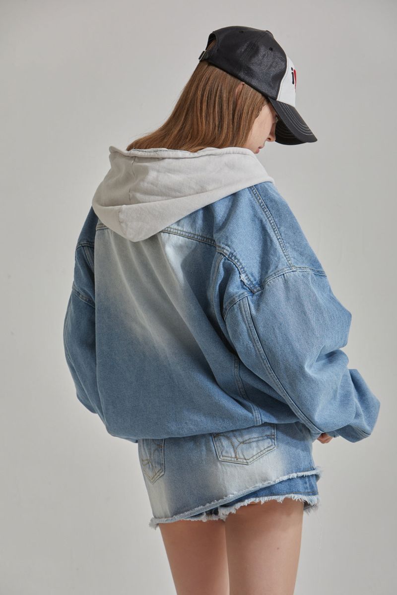 COVER DENIM SKIRT