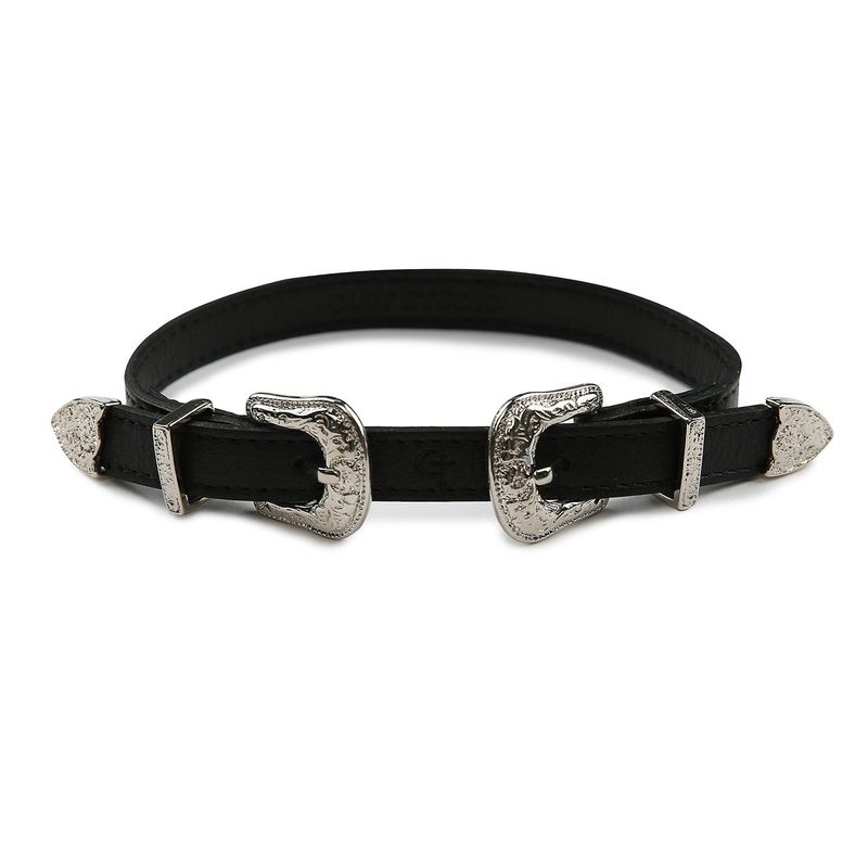 1 7 double buckle choker