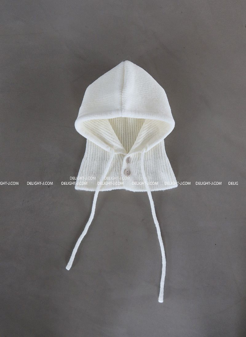 Button neck warmer hood bara clava