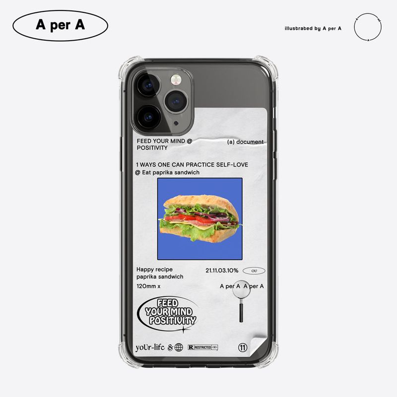 A per A(エイパーエイ)の「Happy Paprika Sandwich(Smartphone Accessories)」