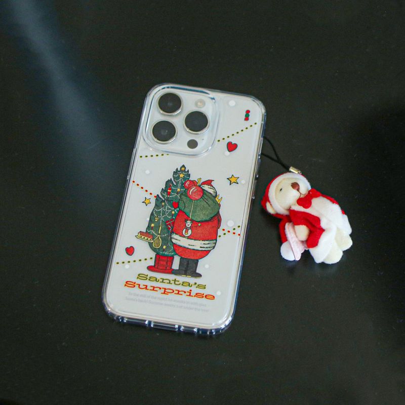 【MADE】Santa's surprise Jelly hard Phone case