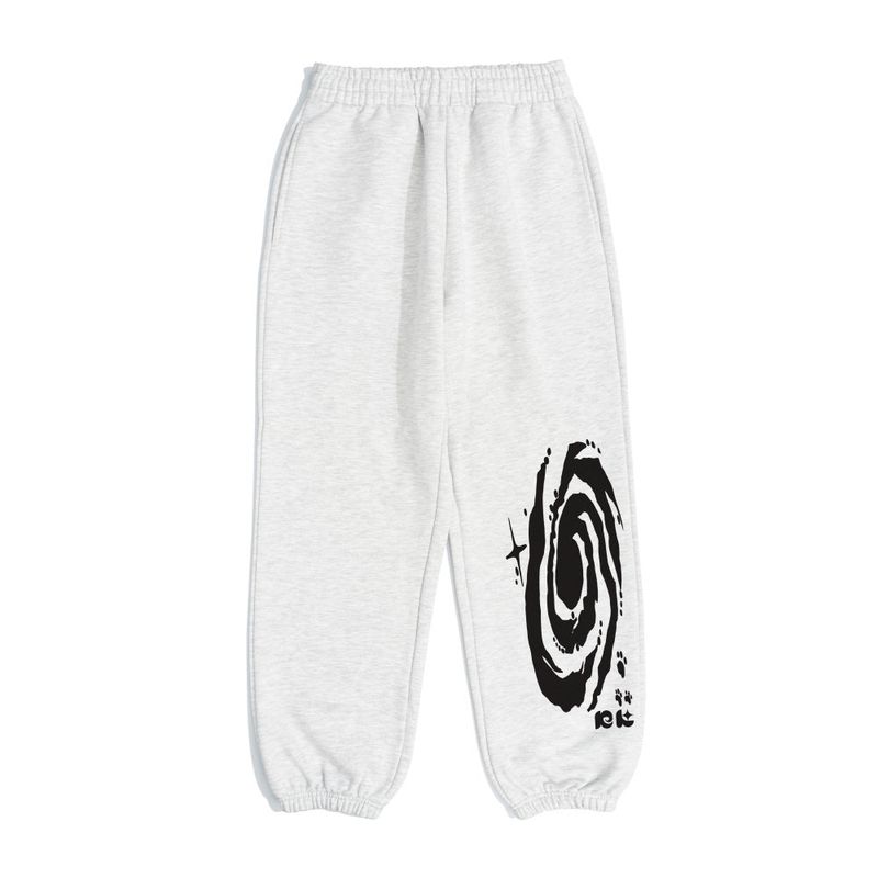SPIRAL TRAINING PANTS-LIGHT MELANGE
