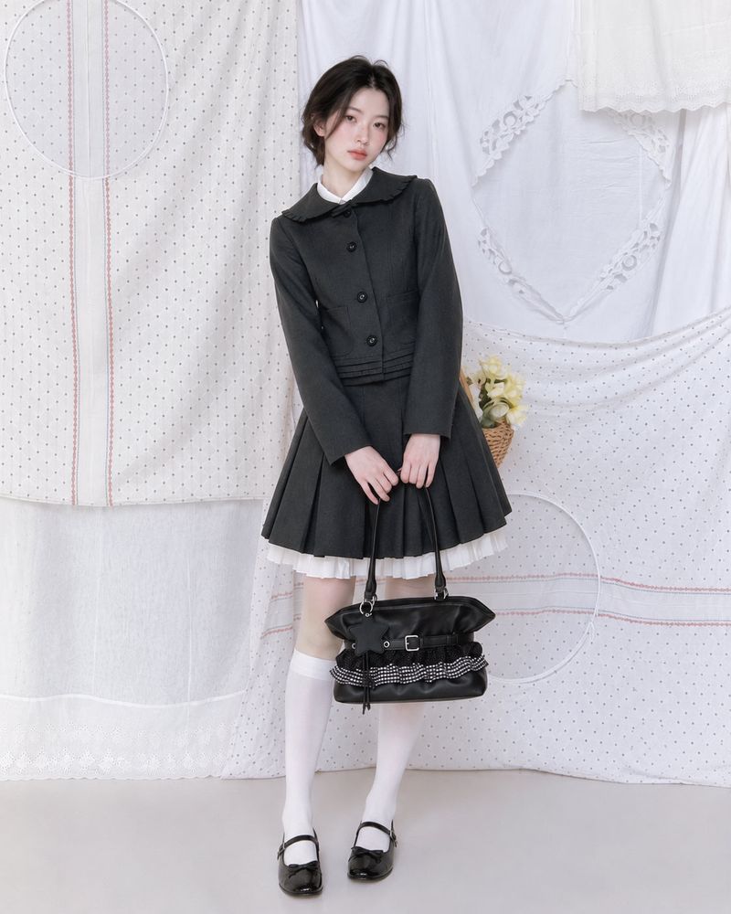 STAR FRILL BAG (3COLOR)