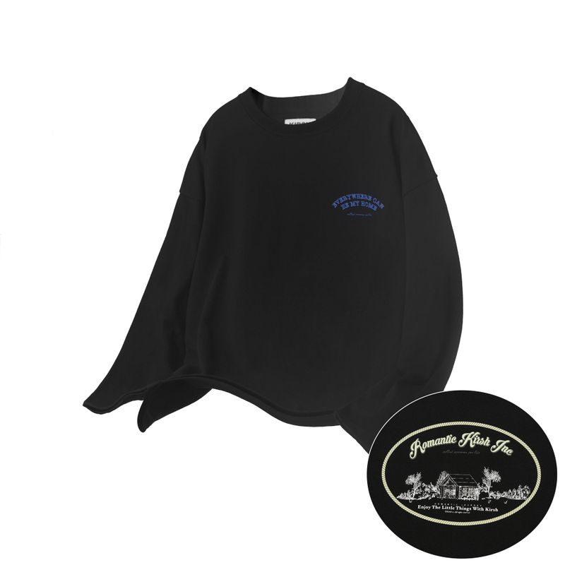 KIRSH（キルシー）の「BOHEMIAN GRAPHIC LONG SLEEVE [BLACK]（Tops）」