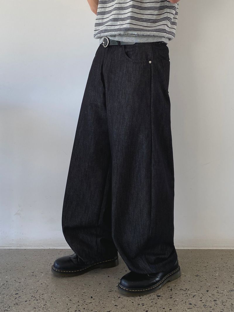 Flare Summer Non-Fade Curved Pants 2C