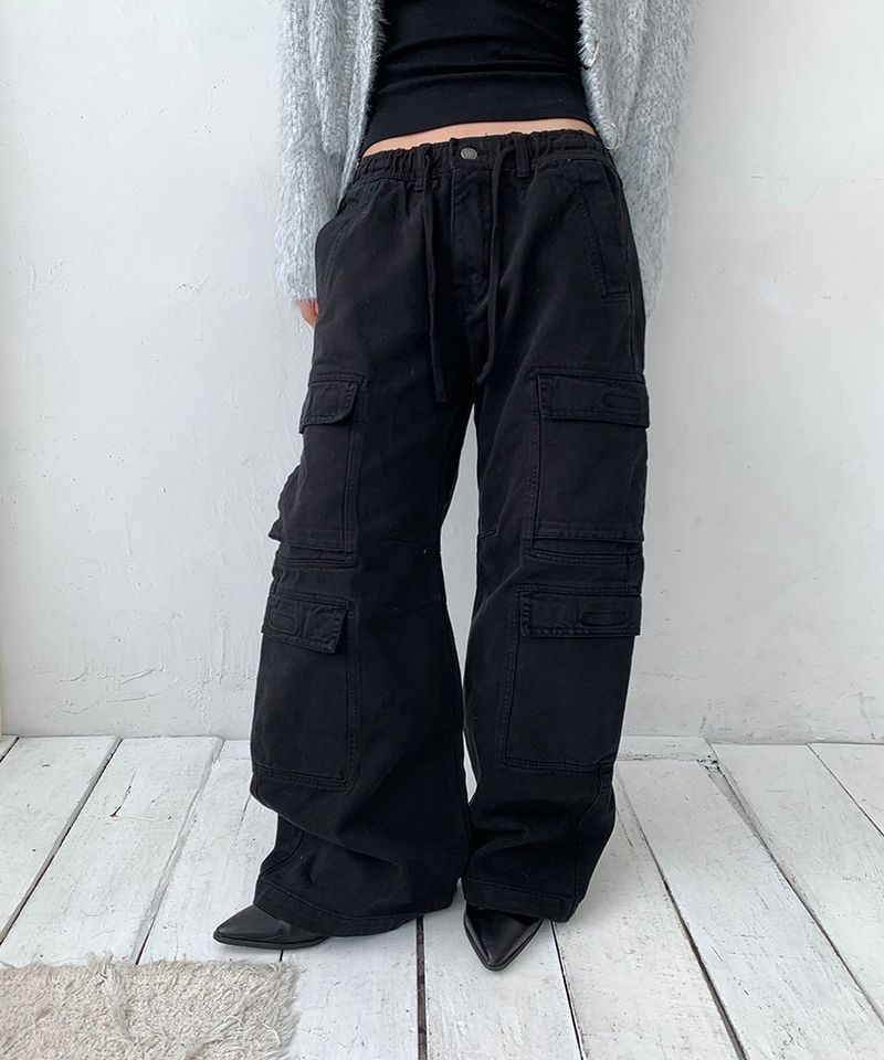 MUZESEOUL(ミューズソウル)の「Cotton 4pocket cargo pants(2color)(Pants)」