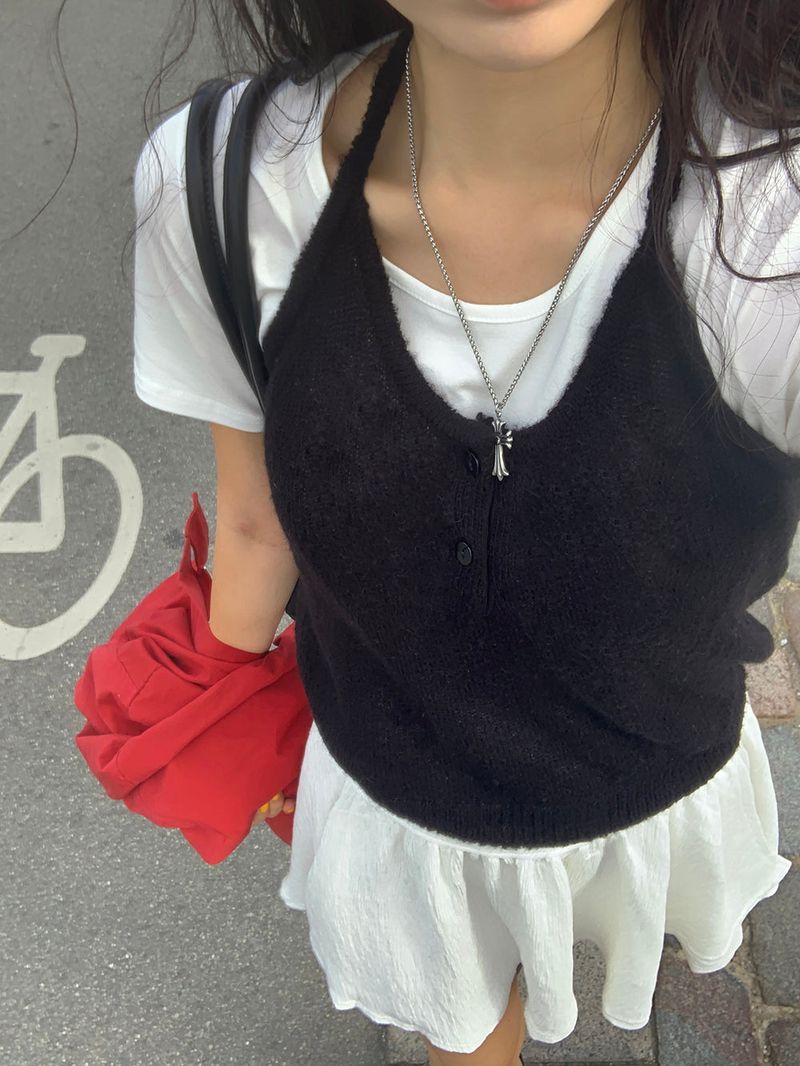 [MADE] Loyto Wool Holter Bustier