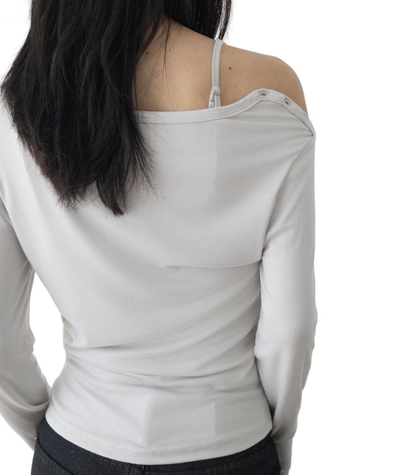 (Set) Mina V-Neck Layered T-Shirt