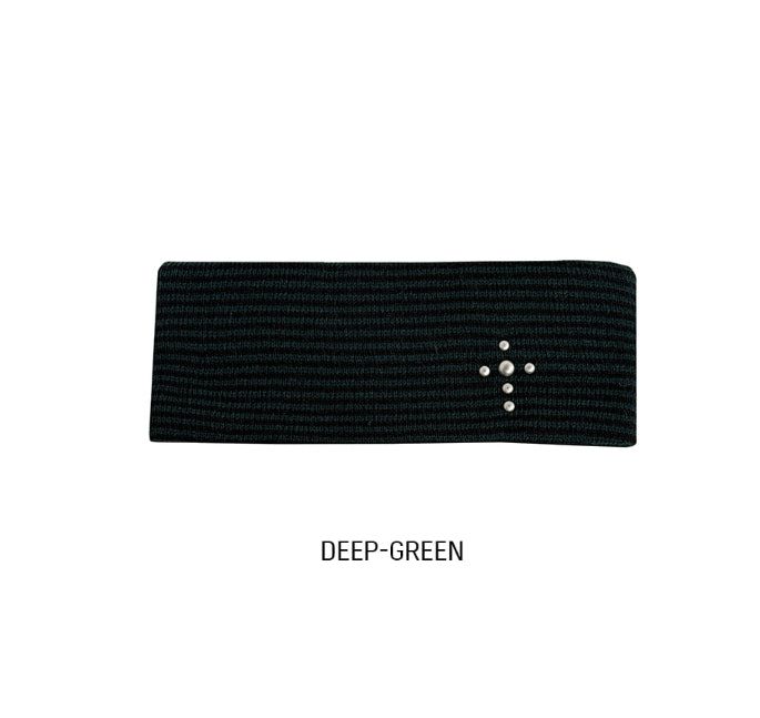 Cross Stud Stripe Hairband
