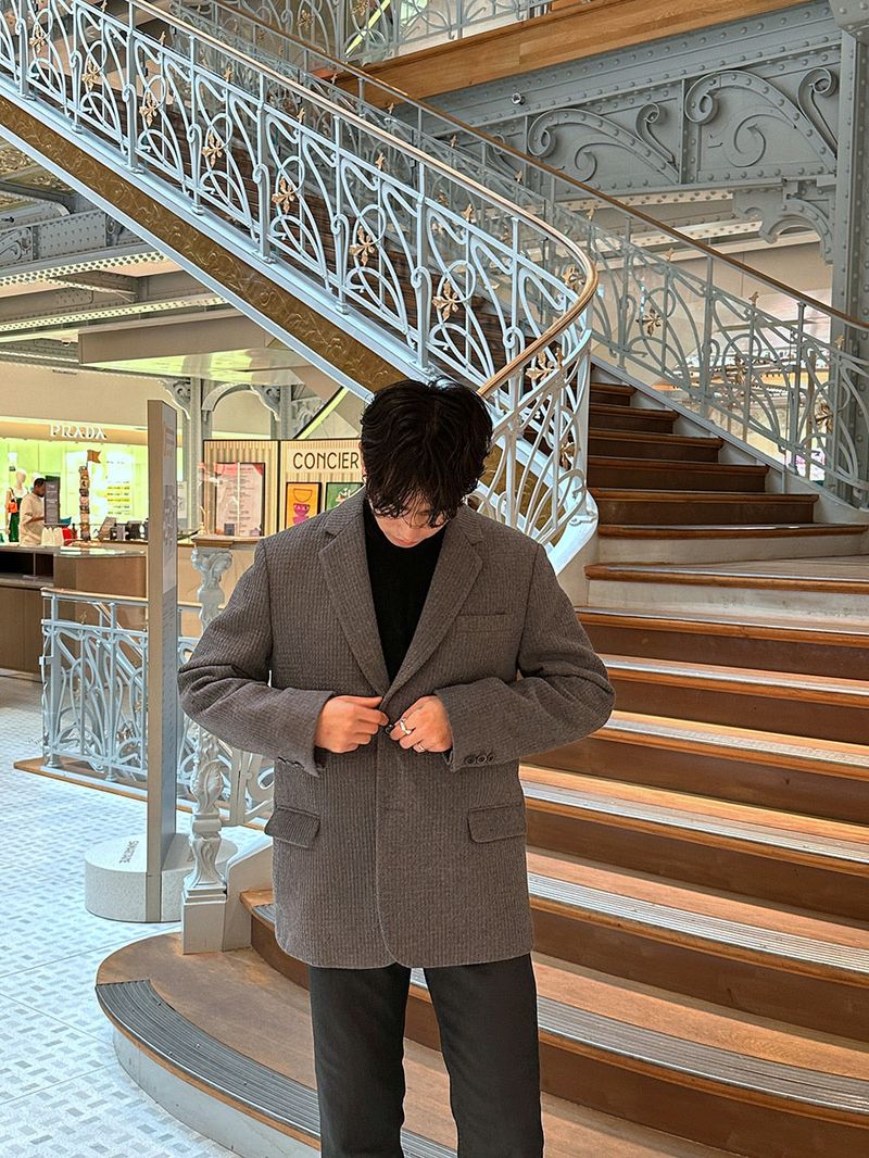[ASCLO MADE] ASCLO Bark Taylor Jacket (wool70%)