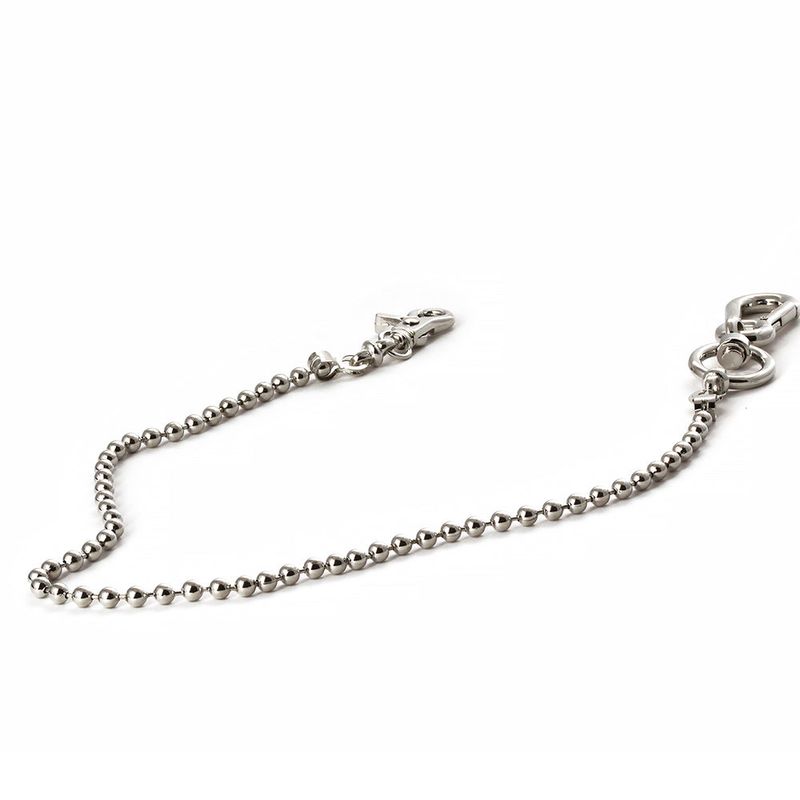 SVC-505 Dog Tag Silver Basic Pants Chain