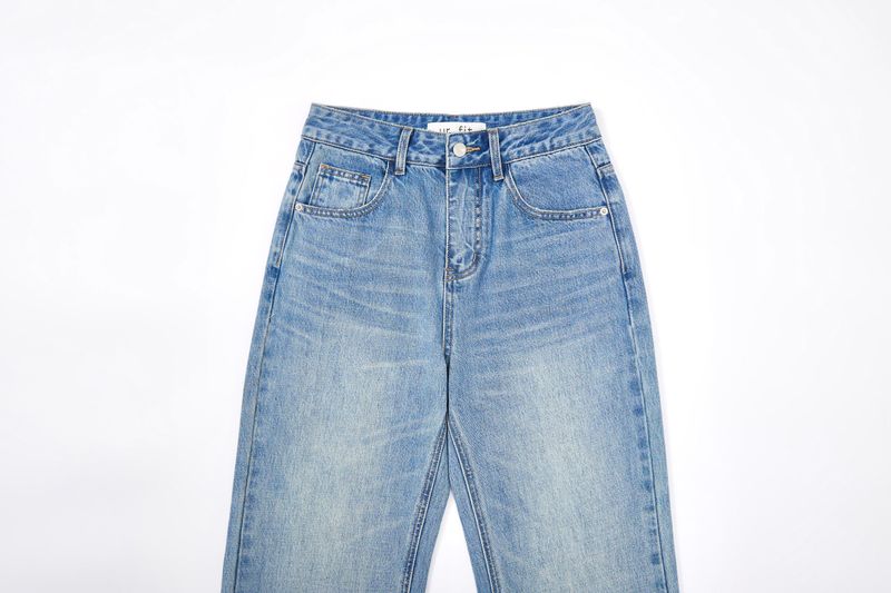 2ND REORDER EMBROIDERED FLARE JEANS code 25101