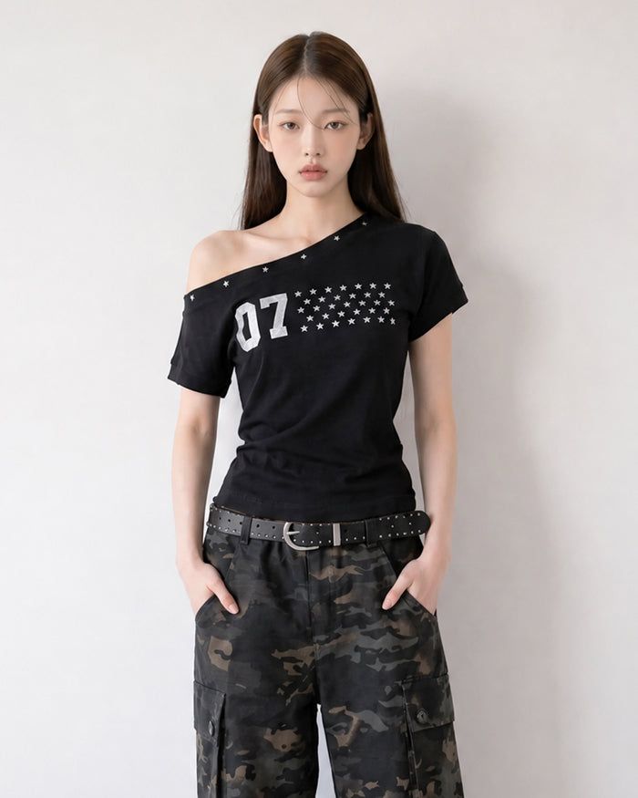 (W's) Studs One-off Tee