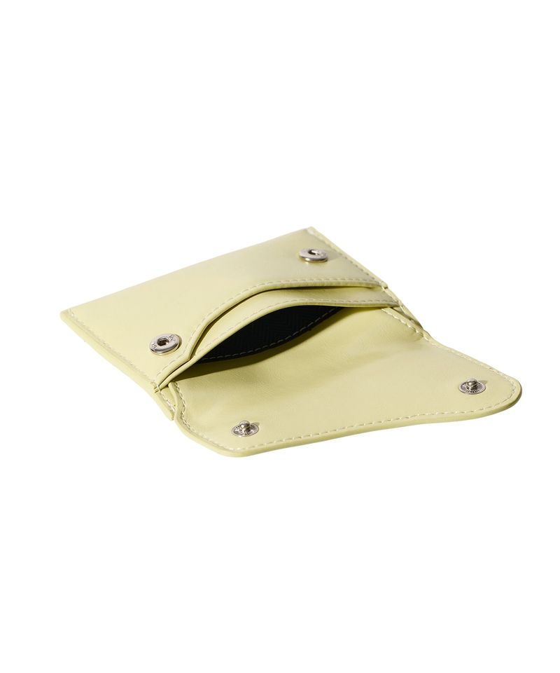 DOT Saddle Slim mini Card Wallets pale lemon