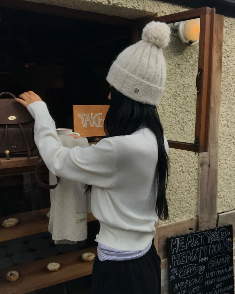 [ORIGINAL] Vale V-Neck Knit Cardigan
