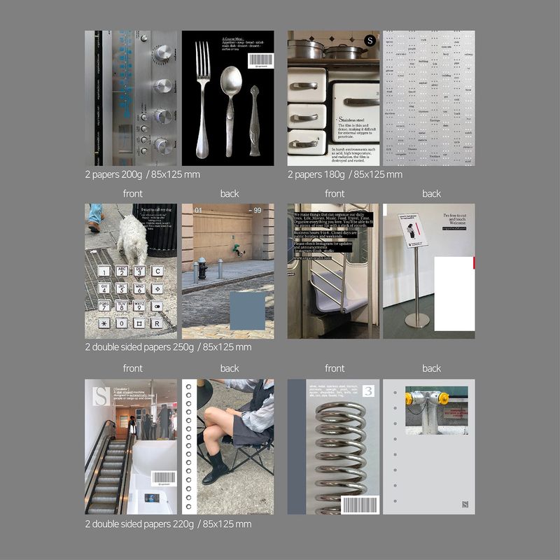 oab tone pack silver / scrap sticker set