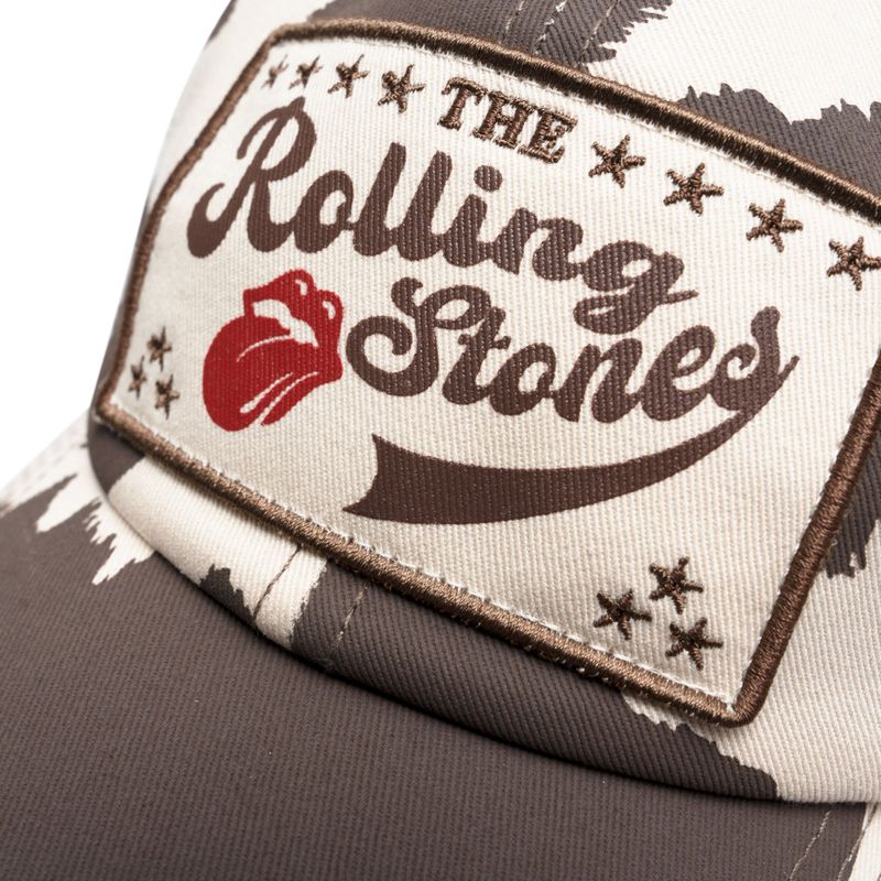 DC x The Rolling Stones Cow Printed Mesh Cap Begie