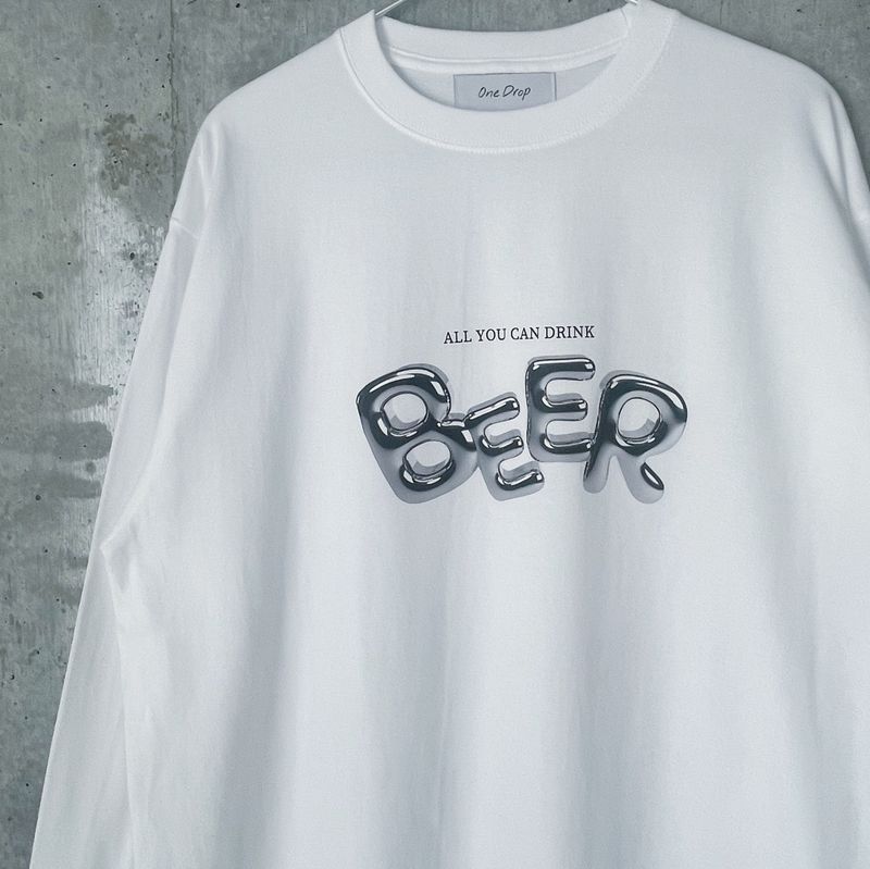 OneDrop 3D BEER Long T shirt