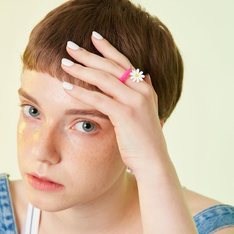 Daisy Pink Ring