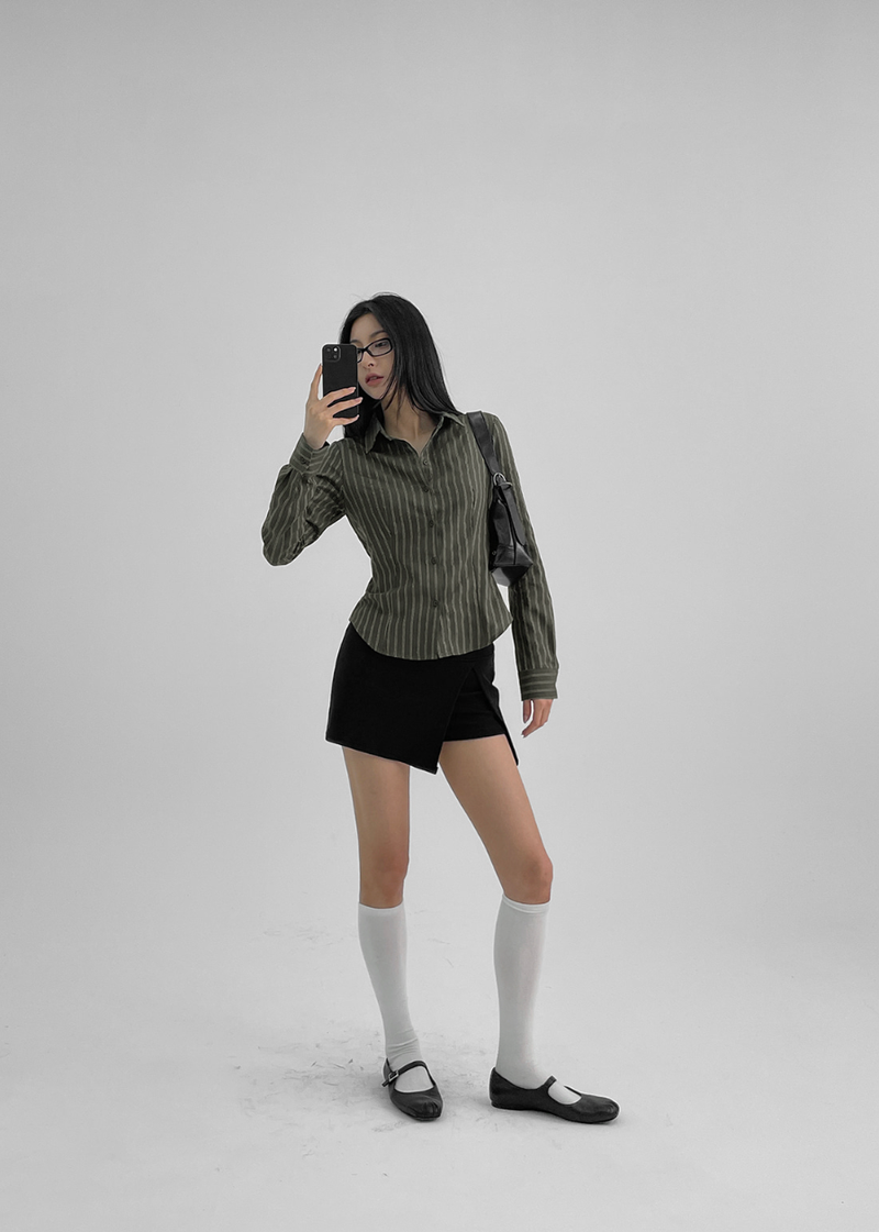 BLACKUP（ブラックアップ）の「[MADE] Babin Mini Skirt Pants（Skirts）」