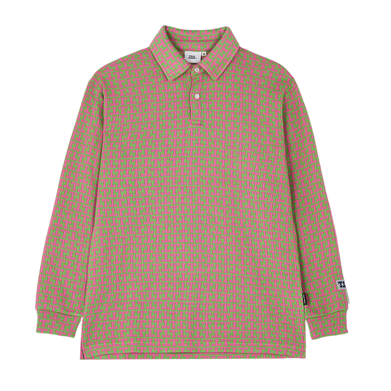 TRIP SHOP（トリップショップ）の「RUGBY KNIT T-SHIRT（Tops）」