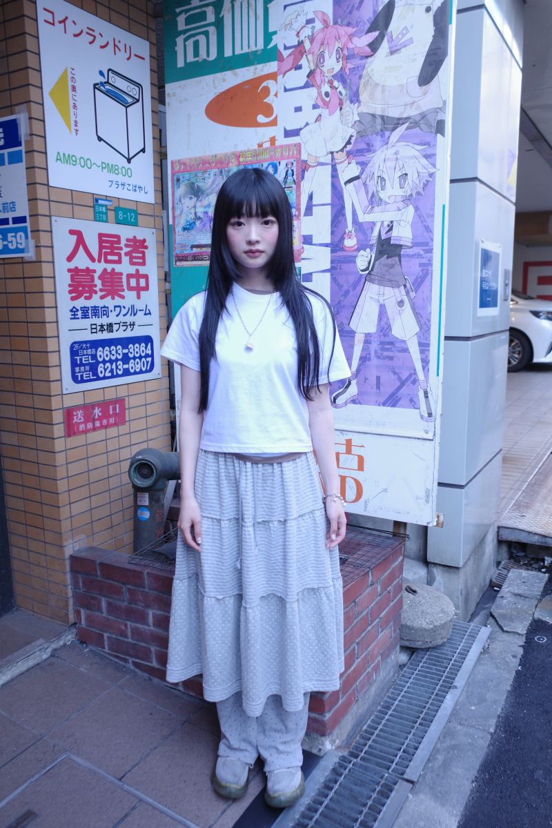 ムーイングフォールドドットパンツ