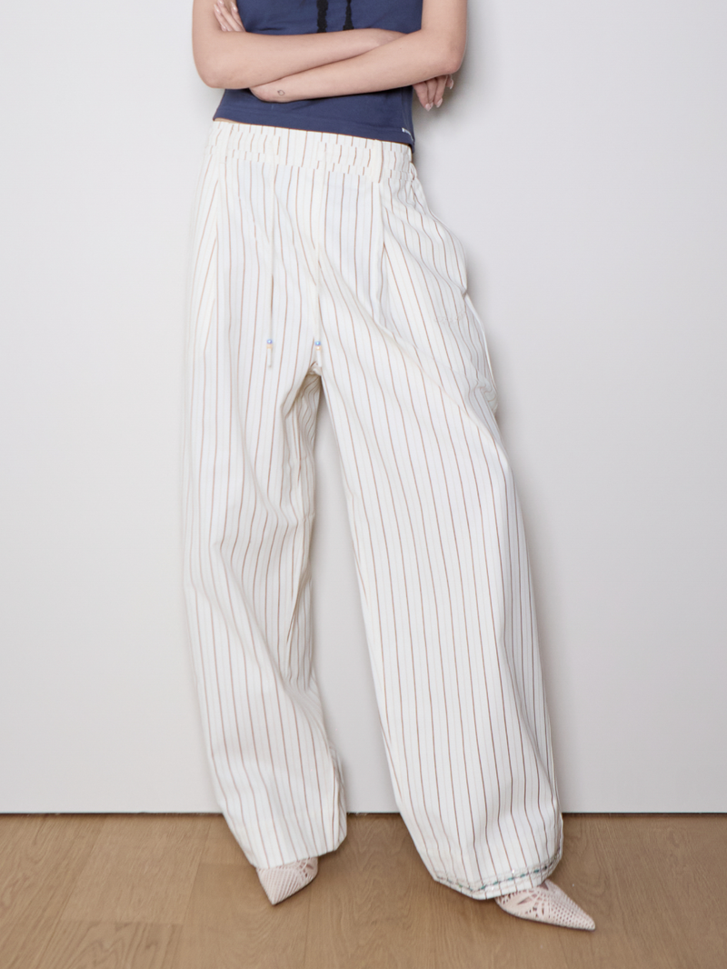 Wide Pajama Trousers