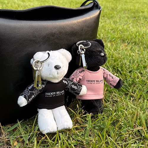 Teddybear T-shirt keyring [9EA]