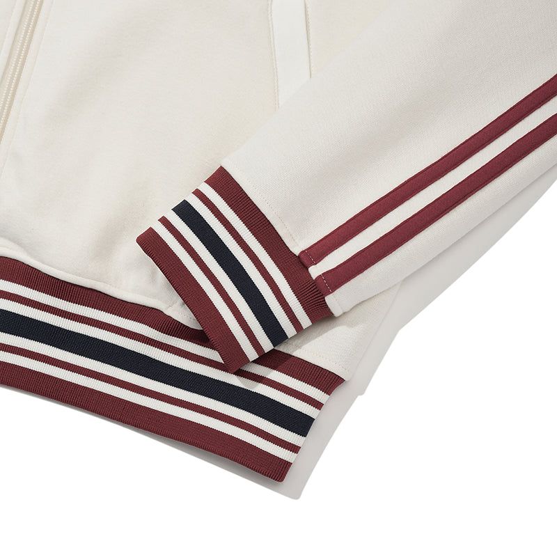PUNK TRACK ZIP UP [IVORY]