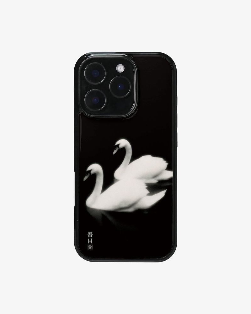 Omokdo（オモクド）の「ホワイトスワンケース（スマホグッズ/小物）」