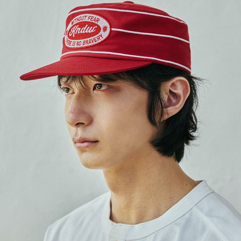 kndw pillbox cap red