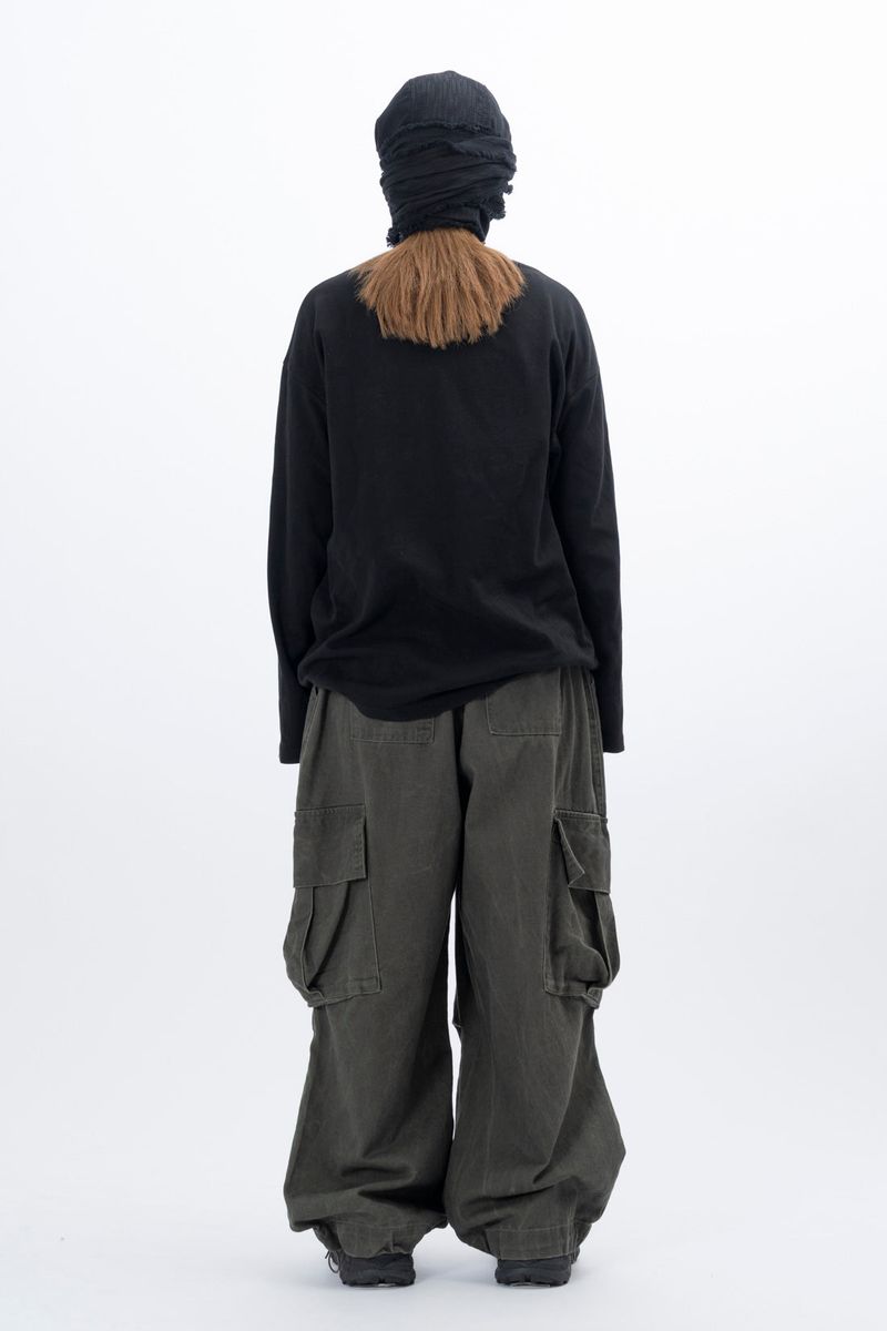Abre Washed Cargo Pants