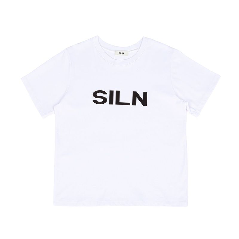 Essential signature t-shirt (WHITE)