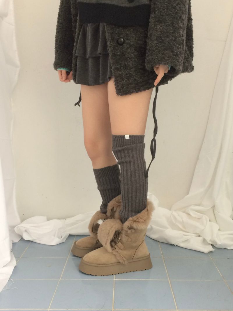 side strap frill dress