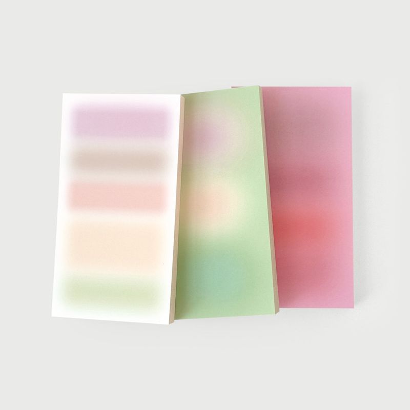 Organize a bit（オーガイナズ ア ビット）の「oab blur memo set / 3 pieces（Miscellaneous Goods/Stationery）」