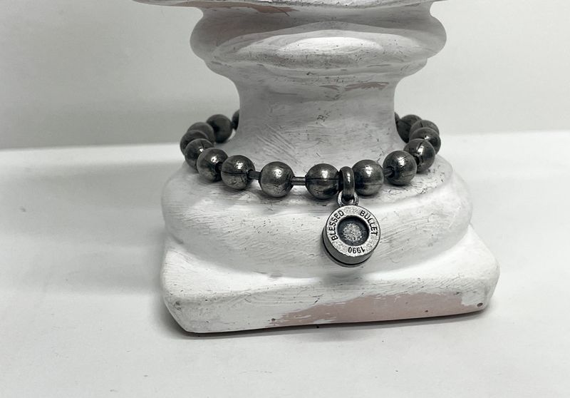 9mm ball chain bulletback bracelet