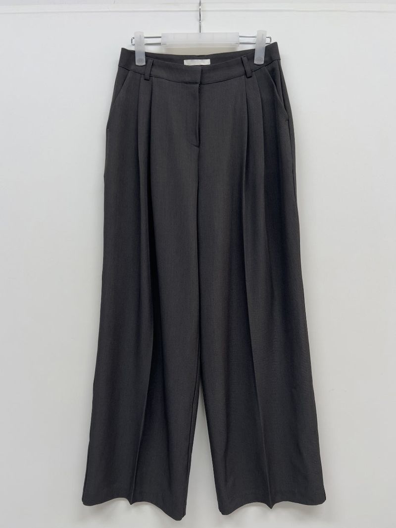Lael Two-Tuck Wide Slacks
