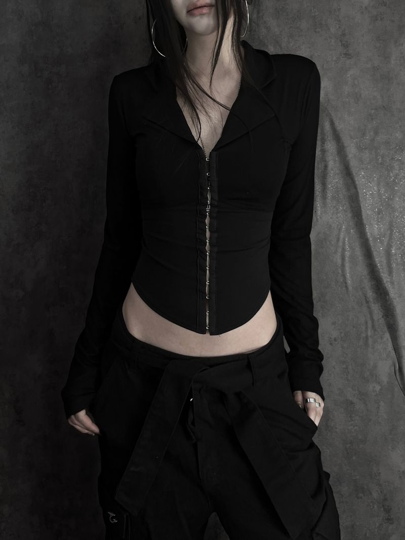 corset collar T (2color)