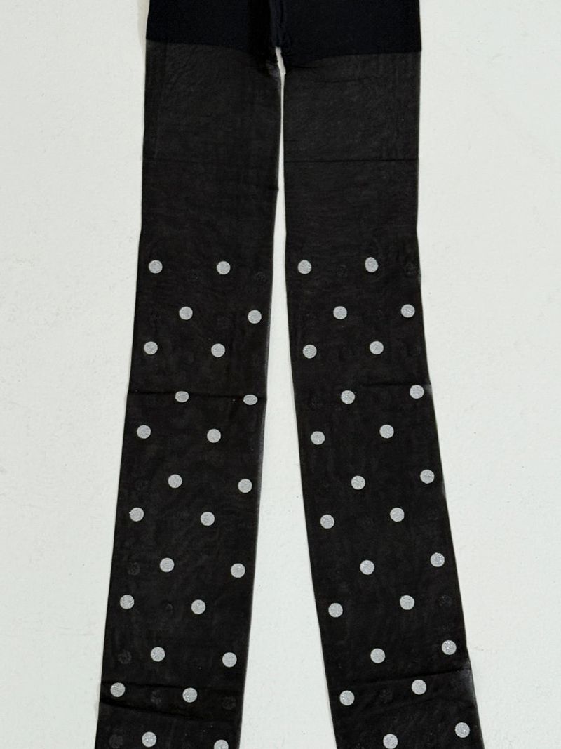 silver dot stocking