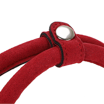 Alina Suede Shoulder Bag Red