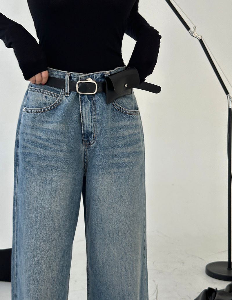 Mini pocket bag detachable belt