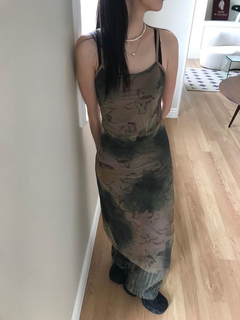 Lowell mesh long ops set