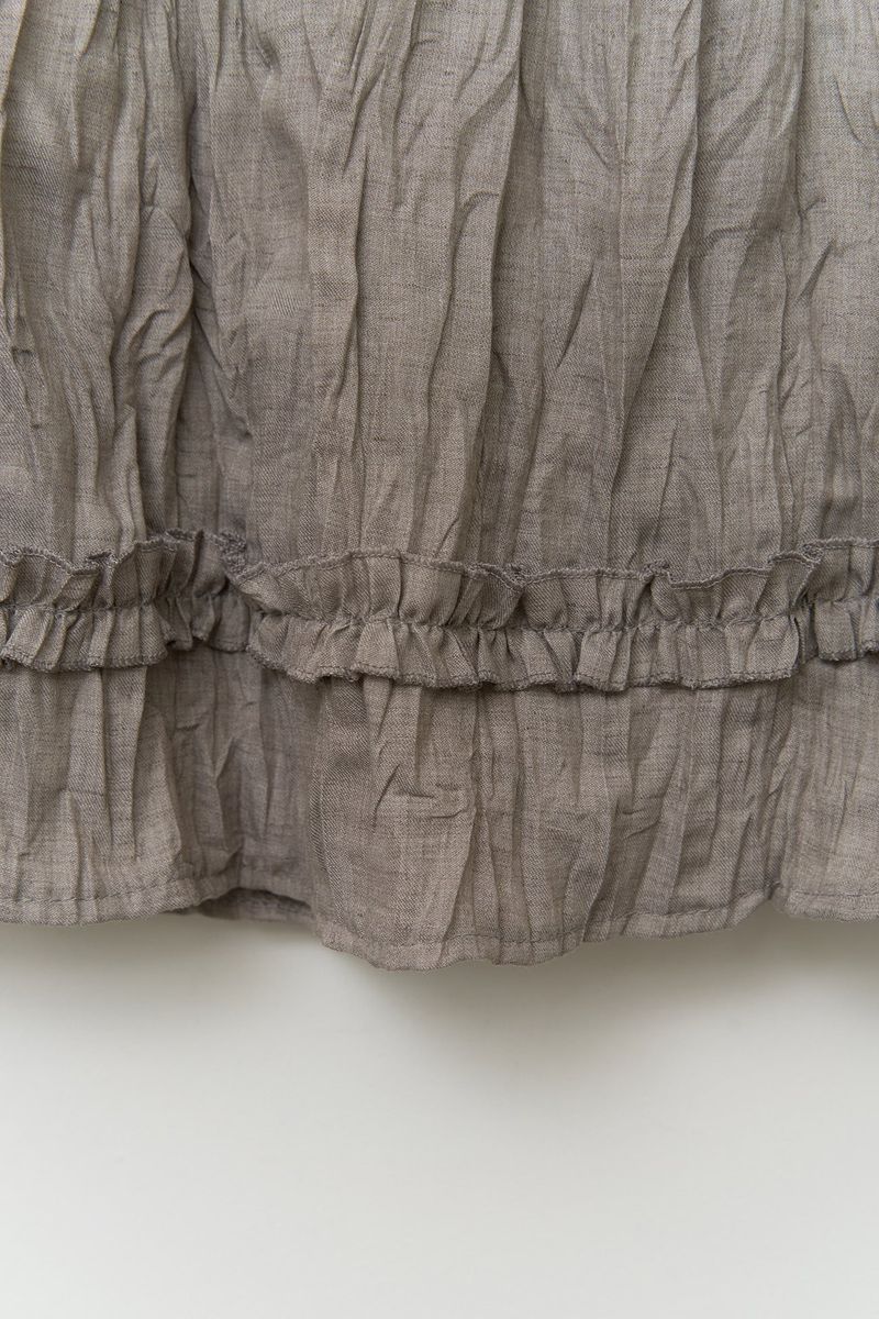 (W) Sun Wrinkled Skirt