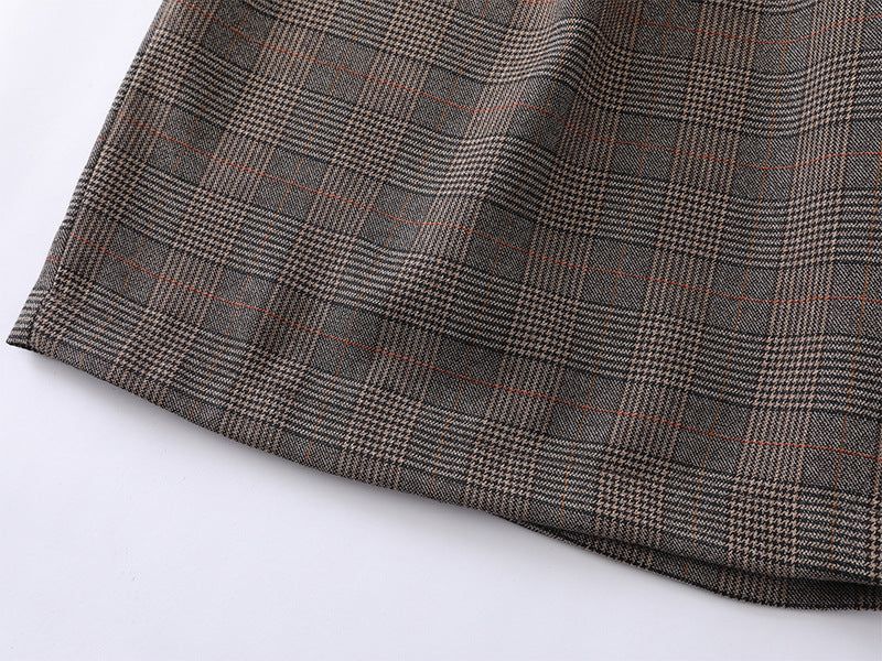 Hector Check Wide Culottes