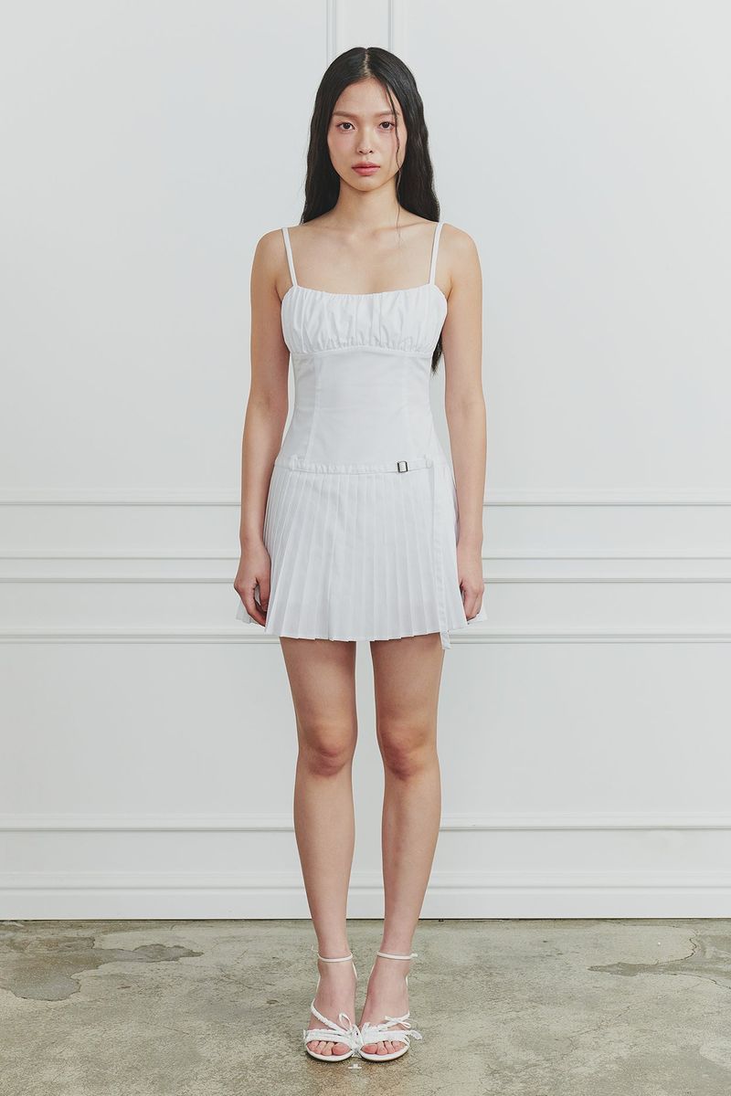 PAIN OR PLEASURE（ペインオアプレジャー）の「WENDY SHIRT DRESS white（Dresses）」