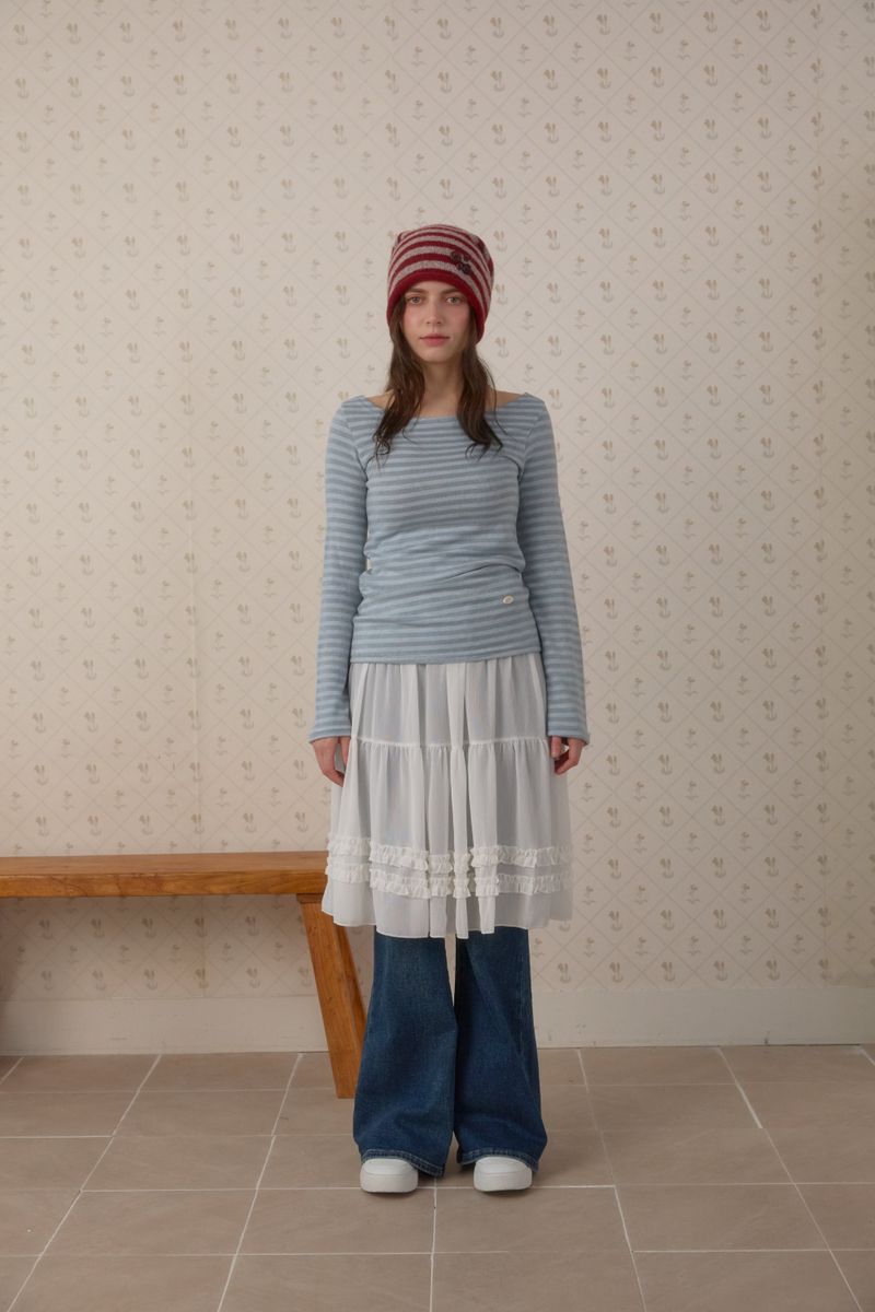 MISTY LAYERED FRILL SKIRT