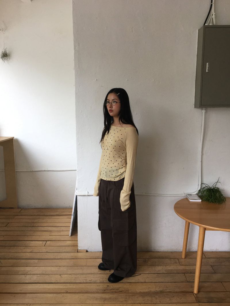 Quarter Pigment Cargo Pants (3color)